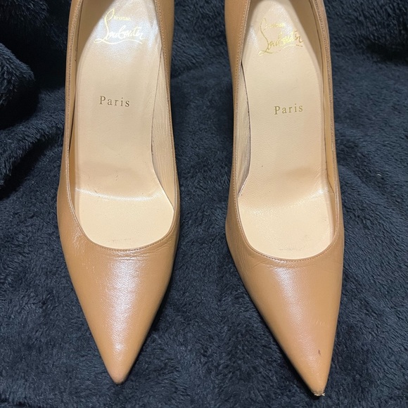 Christian Louboutin Shoes - CHRISTIAN LOUBOUTIN
Kate 100mm Red Sole Napa Pumps